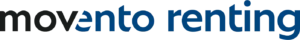 Logotipo oficial de Movento Renting, empresa especializada en servicios de renting de vehículos en España sobre fondo blan…